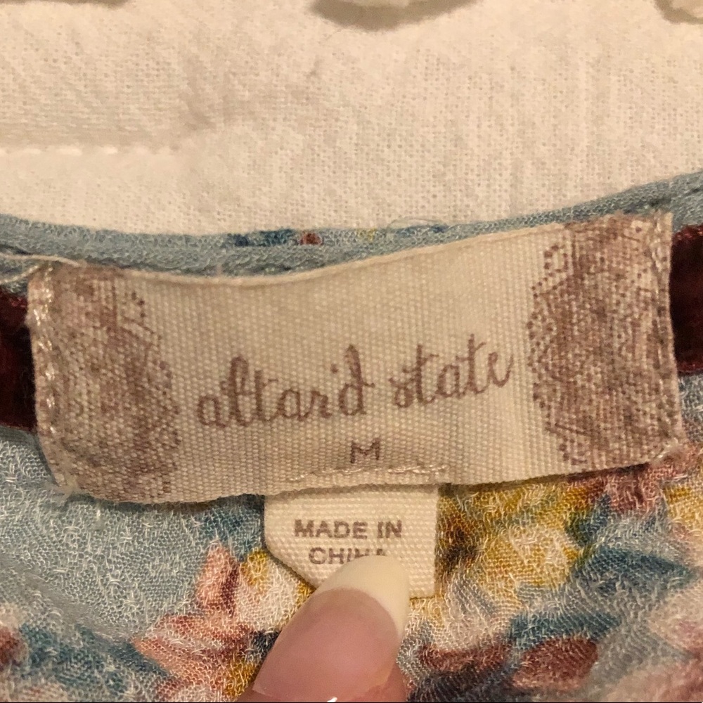 Altered State floral blouse